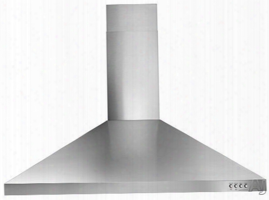 Whirlpool Wvw53uc6fs 36 Inch Wall Mount Range Hood With 400 Cfm, Led Task Lighting, Dishwasher Safe Filters, In-line Smart Blower, 3 Speeds And Convertible Ventilation