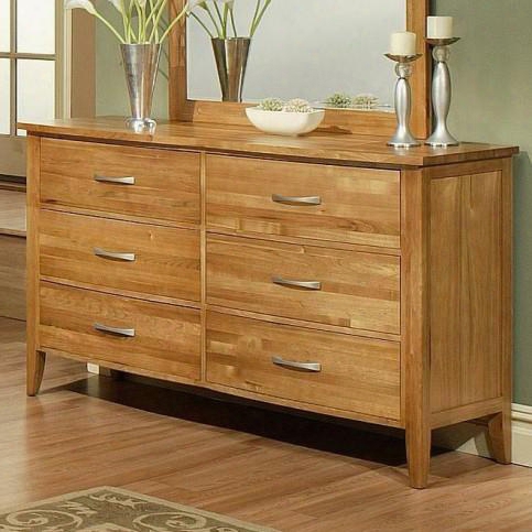 220606 Firefly Dresser With Full Extension Drawer Glides And English Dovetail Drawer Boxes In A Wheat