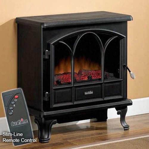 Dfs-750-1 25 Inch Remote Control Black Electric Stove