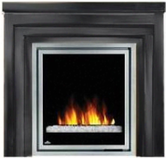 Efmm30gk Electric Fireplace With "metro" Mantel Thermostatic Control Easy Access On/off Switch 7 Different Flame Adjustments Pre-wired For Optional