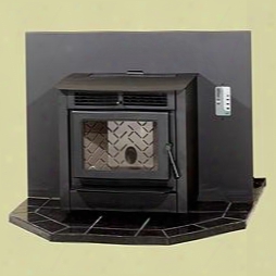 Hrfpi Hudson River Stove Works Fireplace Insert W/ Black Door (requires Surround To