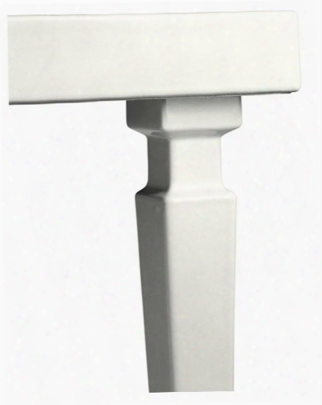 K-2318-w Fireclay Table Legs: