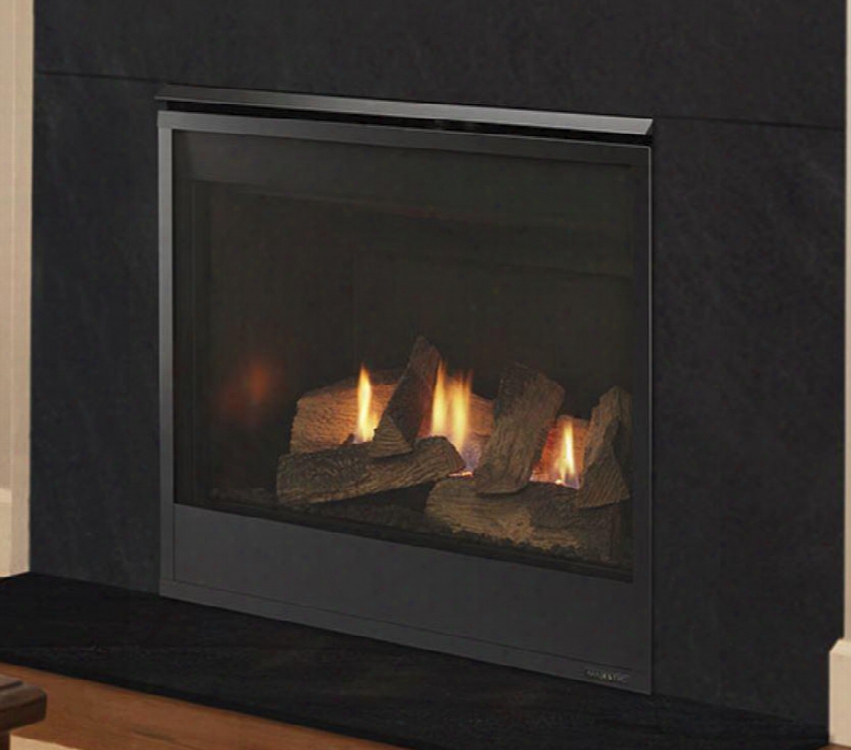 Mercury Series Merc32vl 32" Liquid Propane Direct Vent Fireplace With 19 100 Btu Ability Decorative Black Mesh Screen And 6 Ceramic Fiber