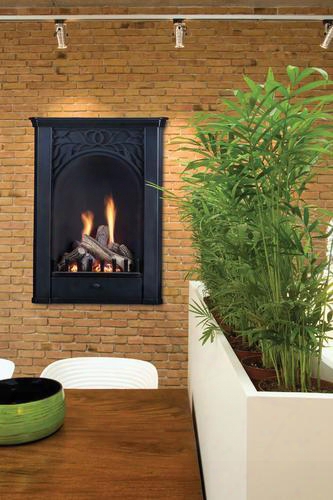 Pl20nv 20 In. Parlor Vent Free Fireplace System With Logs Natural