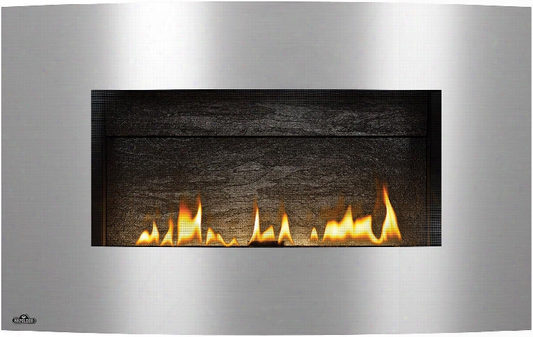 Plazmafire 31 Series Whd31nsb Direct Vent Natural Gas Fireplace With Electronic Ignition Up To 20 000 Btu's Ribbon Burner Back-up Control System Standard