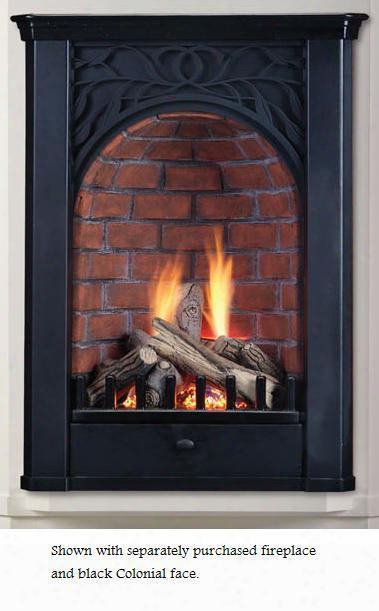 Pltafba Tuscany Arched Firebrick Liner - For Parlor Vent Free Gs Fireplace