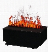 Opti-Myst Series CDFI500P 20" 500mm Electric Fireplace Cassette Complete with Crackling Sound Effects Life-like Flames and Zero
