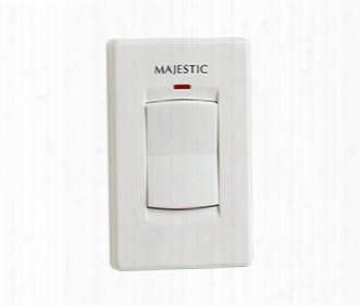 Rc100-maj Ipi+ White Wireless Wall Switch With On/off Function Auto Battery Backup And Battery Strength