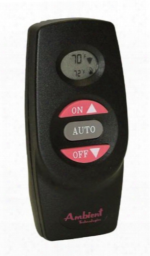 Rcst Hand-held Thermostat Remote Control With Lcd Screen Battery Receiver And Wall Cover