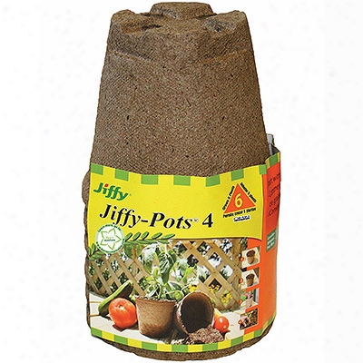 4" Round Peat Pot