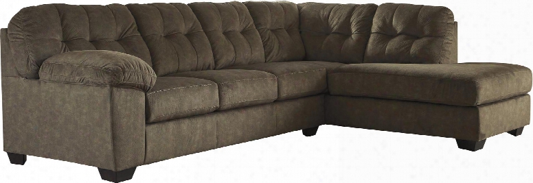 Accrington Collection 70508-66-17 2-piece Sectional Sofa With Left Arm Facing Sofa And Right Arm Facing Corner Chaise In