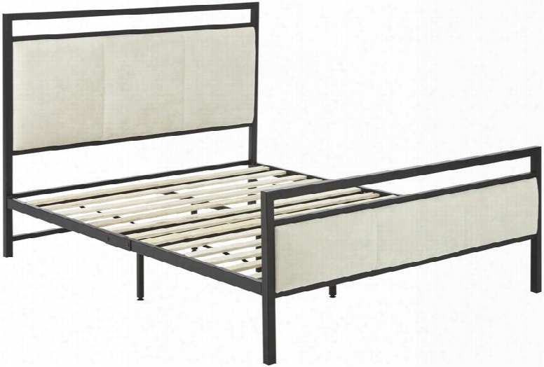 Dscopedb Copeland Metal And Fabric Platform Bed Frame Full