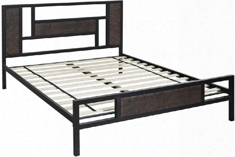Dsdilltw Dillon Multi-tone Metal Platform Bed Frame Twin