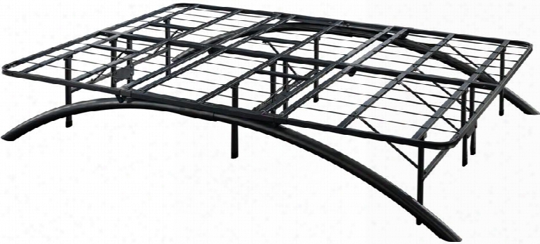 Dsvaulbck Vault Black Platform Bed Frame California King