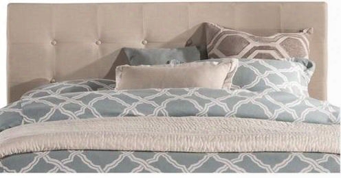 Duggan 1284hkr King Sized Bed With Headboard And Frame In Linen