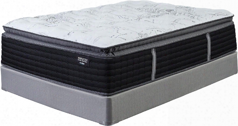 Manhattan Design District Plush Pt Collection M82951-m81x52 California King Mattress Set With Mattress And 2-piece