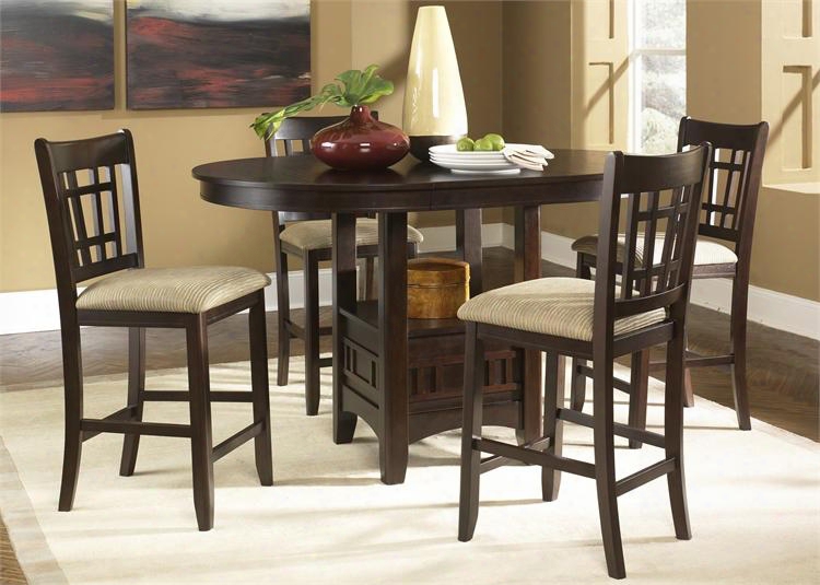 Santa Rosa Collection 20-cd-pub 42" - 60" Pub Table With 18" Extension Leaf Tapered Legs And Center Shelf In Merlot