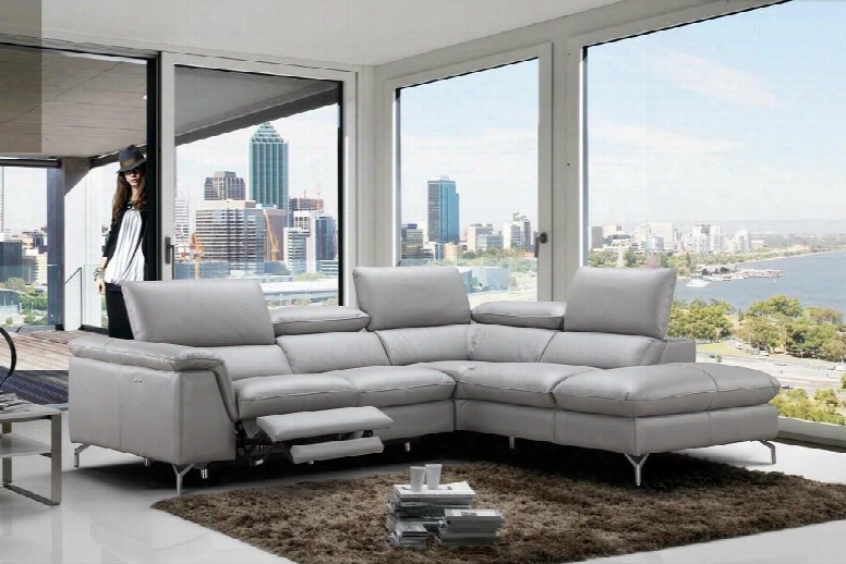 Viola Collection 18235-rhfc 106" 2-piece Sectional Sofa With Right Facing Chaise And Left Facing Sofa In Light