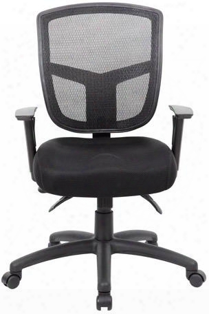 B6023 36" Contract Mesh Task Chair Breathable Premium Mesh Back Adjustable Height Armrests 4 High Densi Ty Foam Seat Cushion 3 Paddlw Multi-function