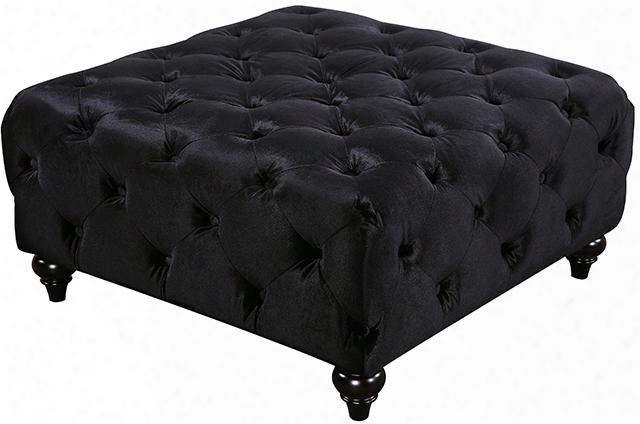 Chesterfield 662bl-ott 36" Ottoman With Top Quality Velvet Upholstery In