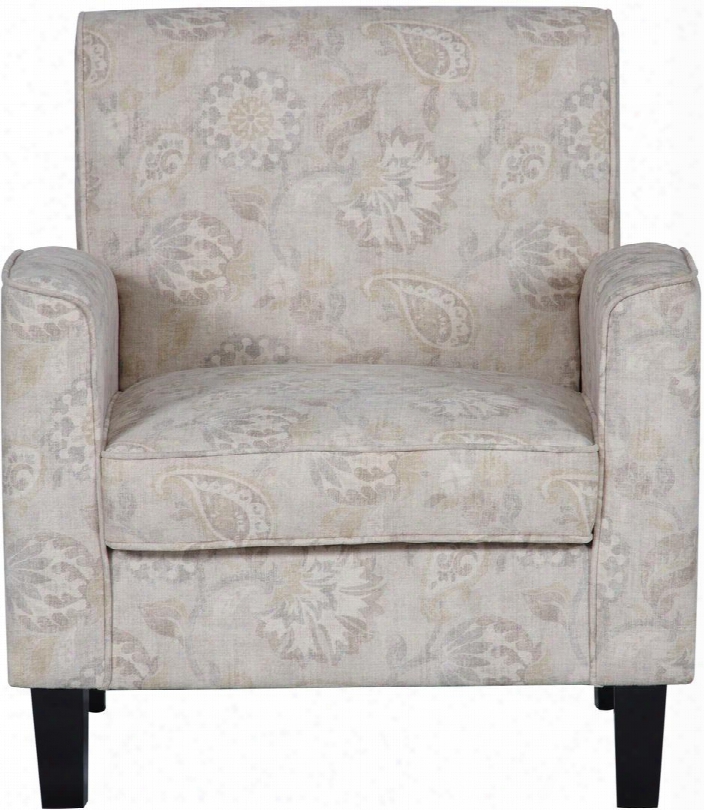 Ds-2279-900-425 32" Accent Chair With Piped Stitching And Tapered Legs In