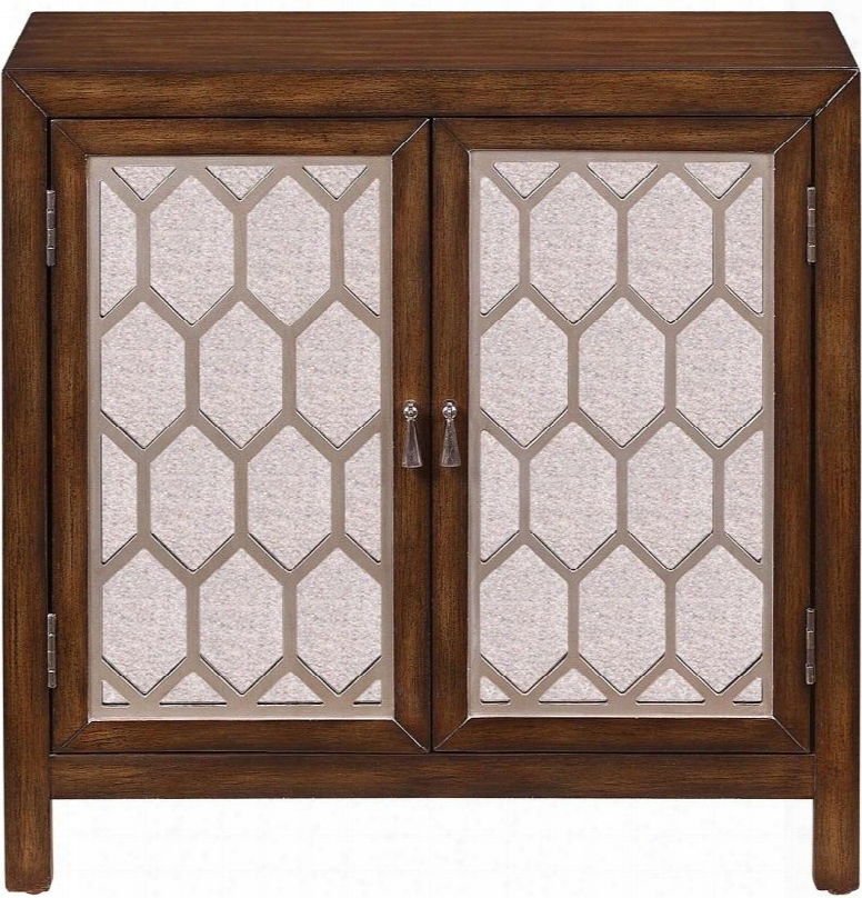 Ds-2495-850-1 28&quuot; Bevel Overlay Door Chest With Apron And Simple Pulls