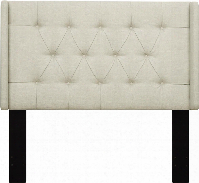 Ds-d017-270-433 77" Fabric Upholstered Headboard For King Bed With Button Tufting In