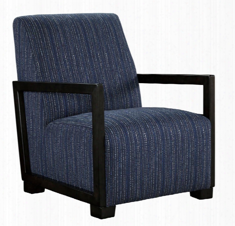 Kendleton 5470460 29" Accent Chair With Exposed Arms Block Feet And Fabric Upholstery In