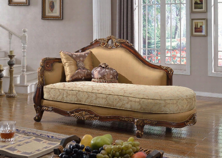 Loretto 623ch 45" Chaise With Accent Pillows Included Solid Wood Hand Crafted Designs And Removable Backs In