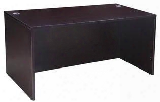 N103-moc 60" Desk Shell With High Pressure Laminate Shell In
