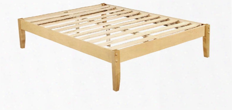 4529829-t Strong Wood Platform Bed (mattress Not