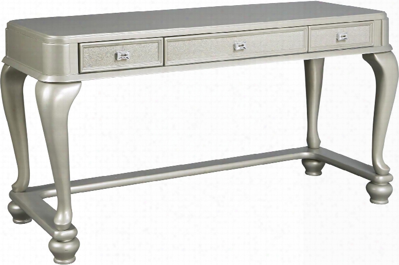 Coralayne B650-22 58" Vanity Cabinet With 3 Felt-lined Drawers Cabriole Legs And Sculptural Handles In