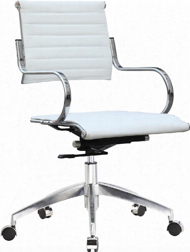 Fmi10210-white Feees Office Chair High Back