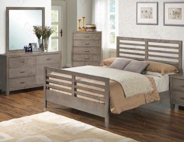 G1205ctb2dm 3 Piece Set Including Twin Bed Dresser And Mirror In