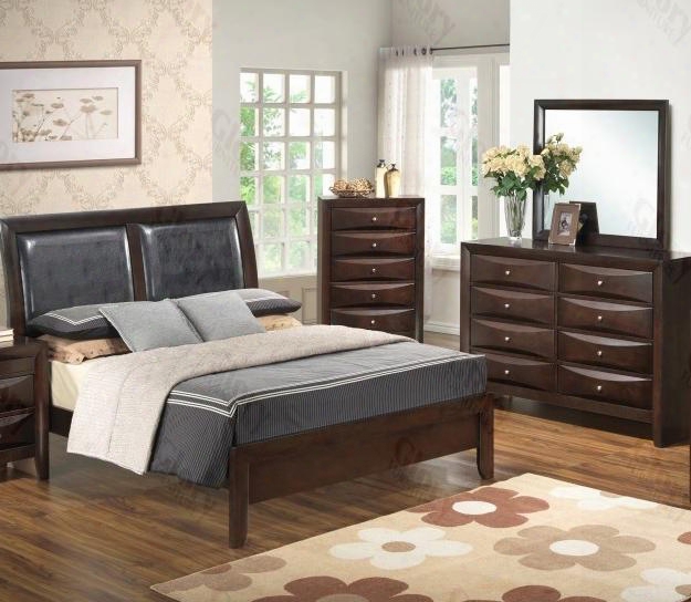 G1525atbdm 3 Piece Set Including Twin Size Bed Dresser And Mirror In