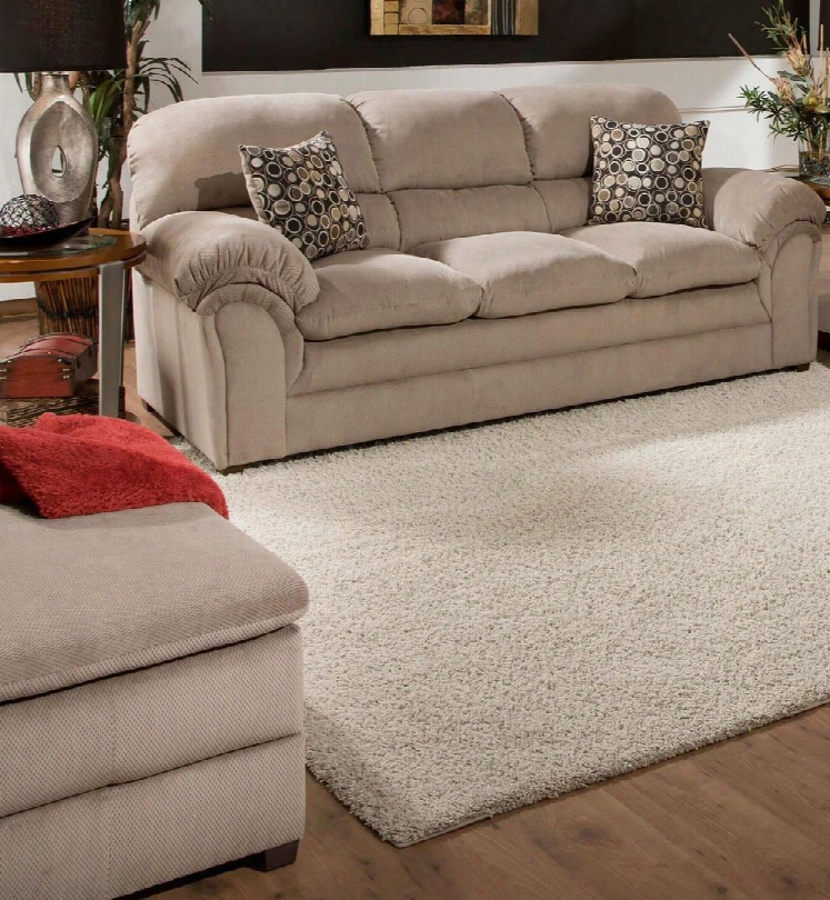 Harper 6150-0309 2 Piece Set Including Sofa And Ottoman With Fabric Upholstery In