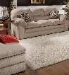 Harper 6150-0309 2 Piece Set including Sofa and Ottoman with Fabric Upholstery in