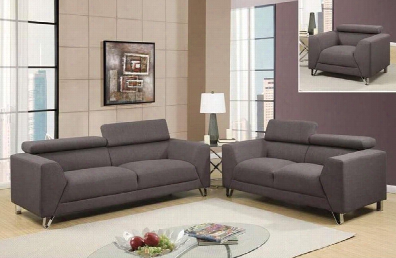 U8210depalmabelugasofalc 3 Piece St Including Sofa Loveseat And Chair In Depalma Beluga