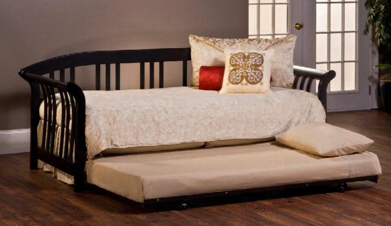 1046dblhtr Dorchester Daybed With Trundle Included Susp Ension Deck Sleigh Design And Solid Pine Wood Construction In