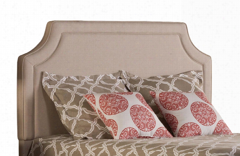 1322hkr Parker Upholstered Headboard - King - Headboard Frame Included Linen