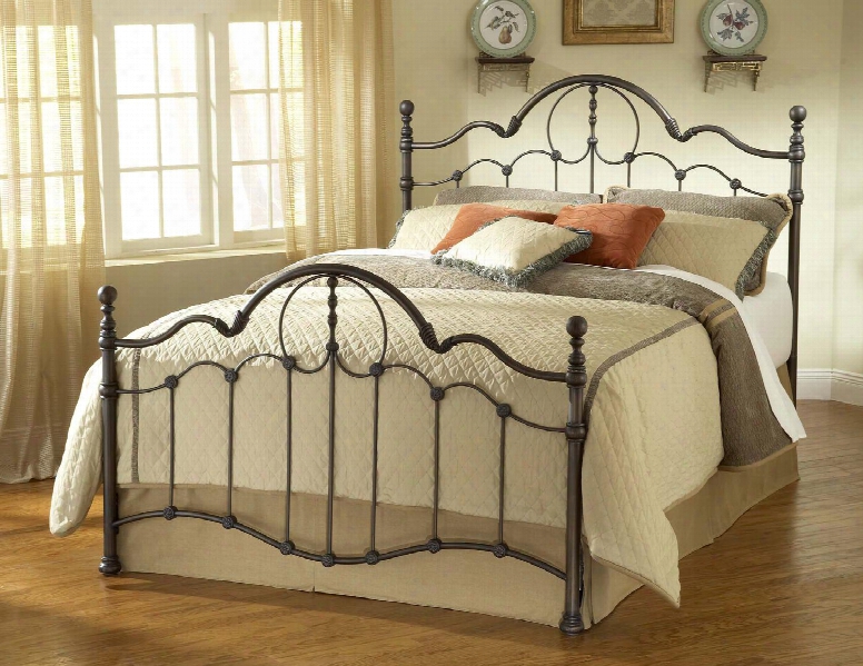 1480bkr Venetian Bed Set - King - W/rails Old