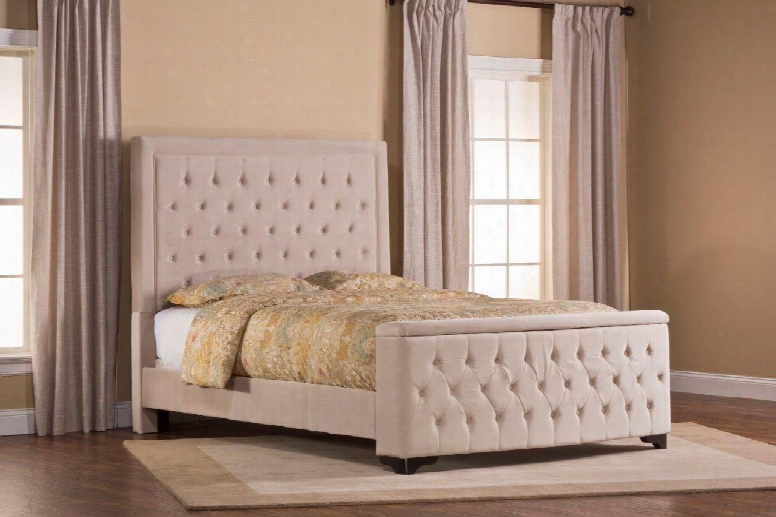 1566bkrks Kaylie Bed Set With Stroage Footboad - King - With Rails