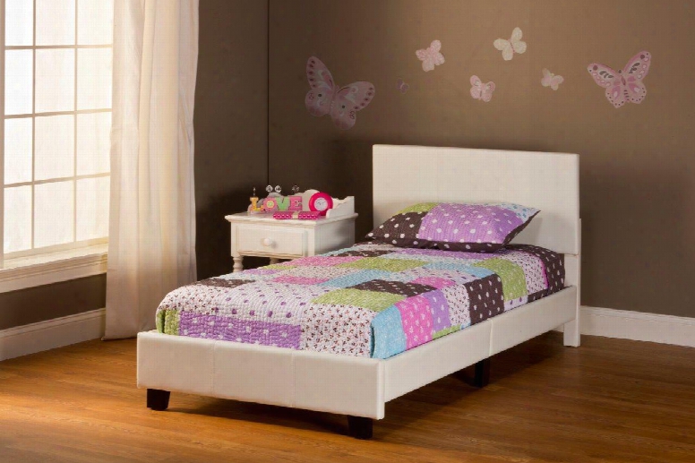 1642-330 Springfield Bed In A Box Bed Set - Twin White