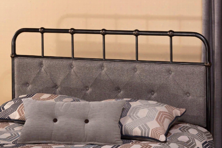 1861-670 Langodn Headboard - King - Frame Not Included Rubbed