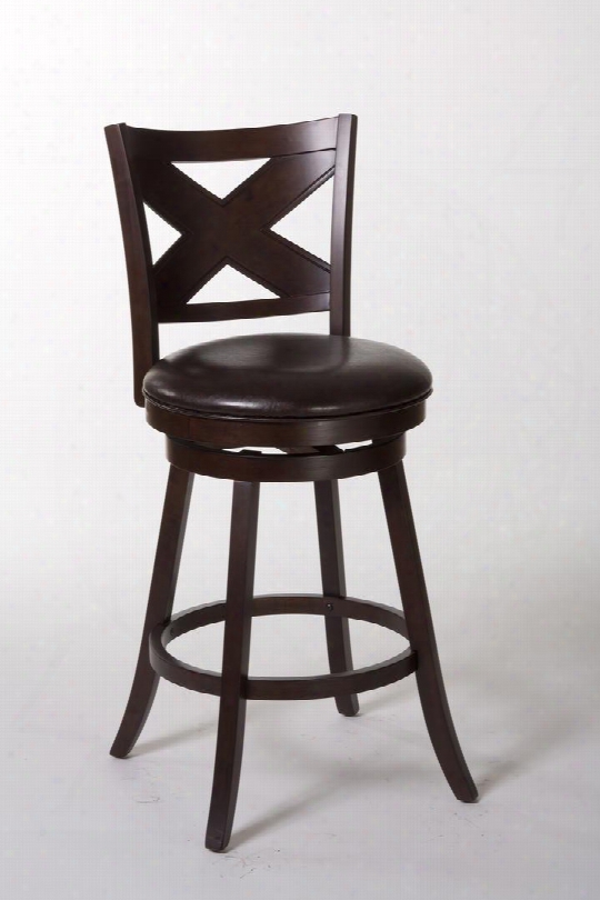 5209-830 Ashbrook 47" Polyurethane Upholstered Bar Stool With Wood Frame In