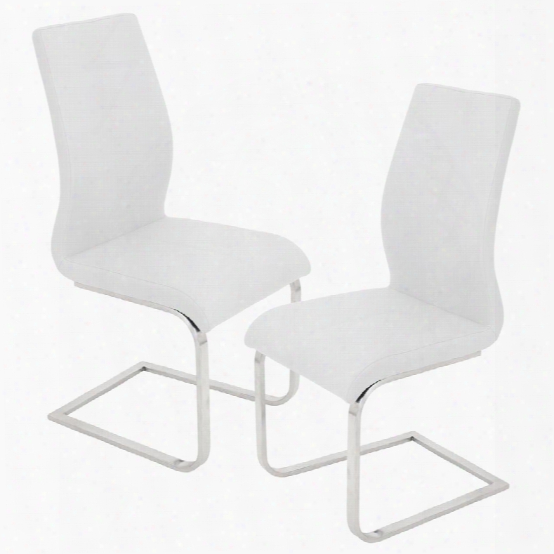 Dc-fstr W2 Foster Dining Contemporary Chair - Set Of 2 In