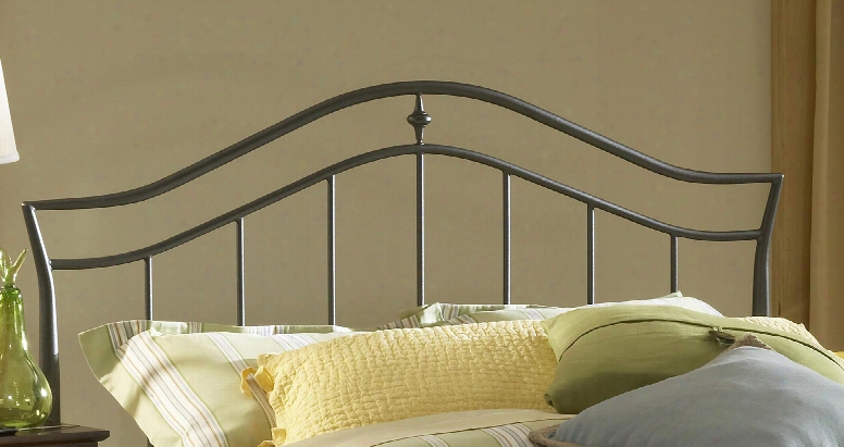 Imperial 1546hkr King Sized Bed With Headboard Footboard Frame And Tubular Steel Construction In Twinkle Black