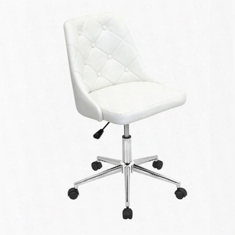 Ofc-marche W Marche Height Adjustable Modern Office Chair With Swivel In