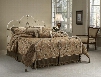 1310BKR Victoria Bed Set - King - w/Rails Antique