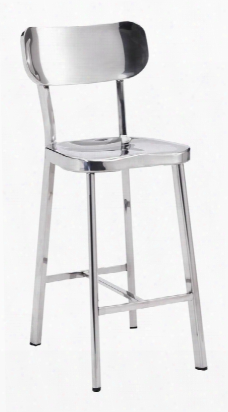 100302 Winter Counter Chair Stainless